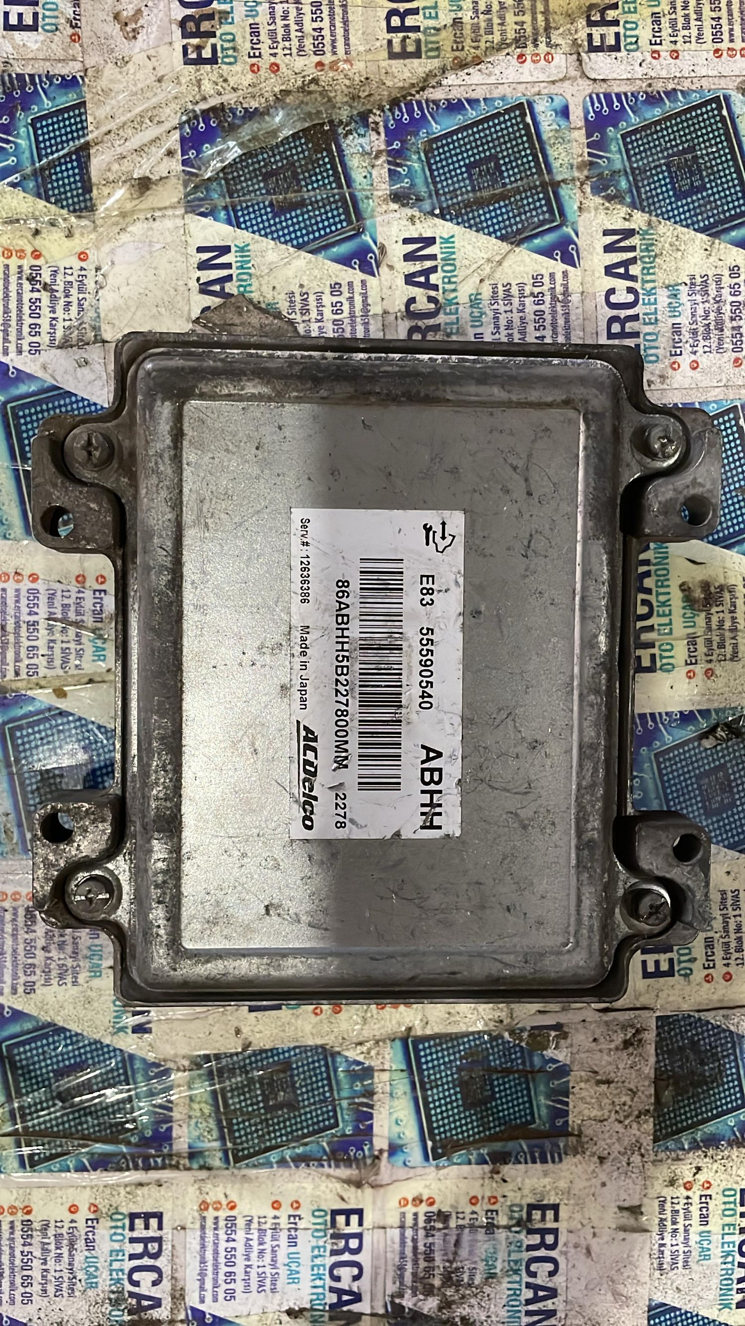 E8355590540 Opel Corsa D Kontrol nitesi 